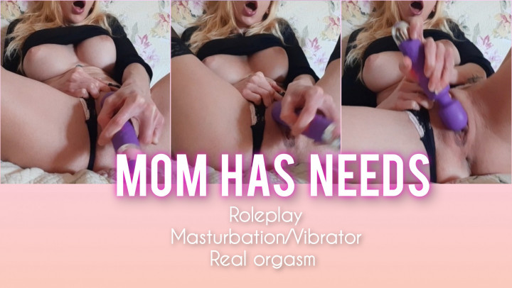 Poster for Manyvids Star - Mom Has Needs - Blondesugar93 - Milf, Orgasms (Оргазмы)