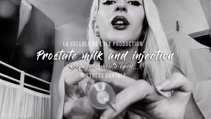 Poster for Mistress Euryale Prostate Milk And Injection - Manyvids Model - Mistress Euryale - Chastity Devices, Medical Clinic, Medical Fetish (Госпожа Эвриала Медицинская Клиника)