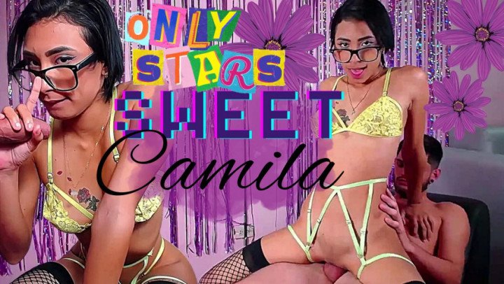 Poster for Onlystars Sweet Camila Hot Fucking Part 1 - Onlystars - Manyvids Model - Real Couple, Venezuela (Венесуэла)