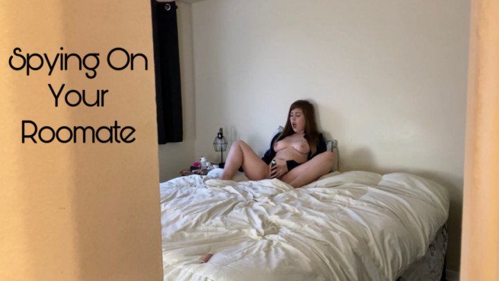 Poster for Manyvids Model - Spying On Your Roommate - February 18, 2021 - Beccabrooks - Solo Female, Voyeur, Masturbation (Вуайер)