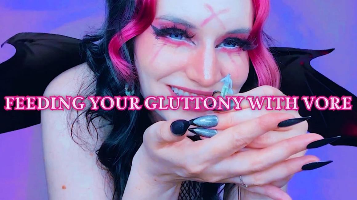 Poster for Manyvids Girl - Starry Yume - Feeding Your Gluttony With Vore - Giantess, Sfw (Звездная Юмэ)