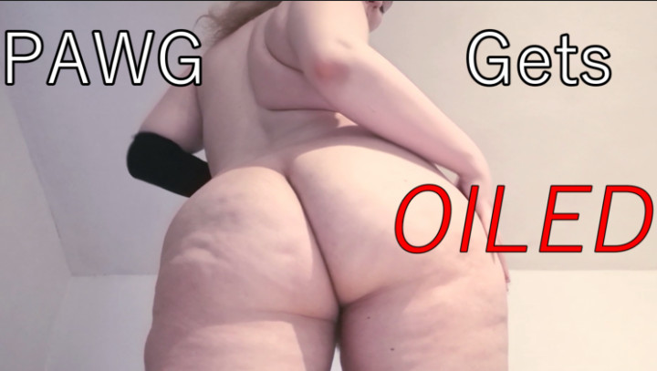 Poster for Oil On A Bouncing Pawg Booty - July 13, 2020 - Manyvids Star - Kissmyhips - Pawg, Curvy, Jerk Off Instruction (Изогнутый)