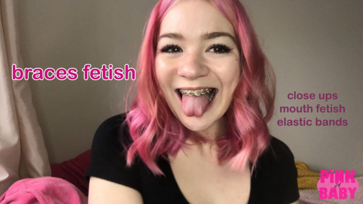 Poster for Manyvids Girl - Pinkbaby24 - Braces Fetish - Teeth, Braces (Зубы)