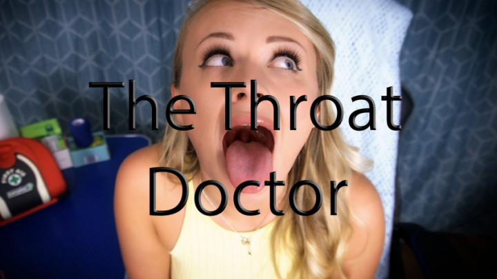 Poster for Manyvids Girl - Peachyskye - The Throat Doctor - Kink, Doctor, Dildo Fucking (Трах С Фаллоимитатором)