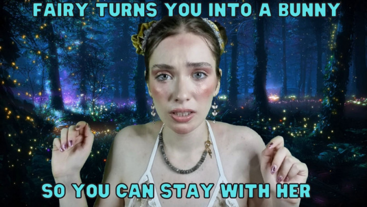 Poster for Manyvids Girl - Fairy Turns You Into A Bunny - July 04, 2022 - Wetschoolgirl - Magic Control, Transformation Fantasies (Трансформационные Фантазии)