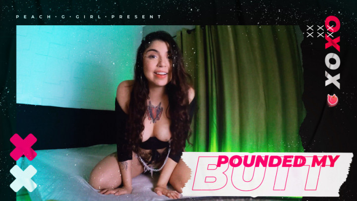 Poster for Peachganjagirl - My Ass Is So Tight - May 31, 2023 - Manyvids Star - Anal, Latina (Латина)