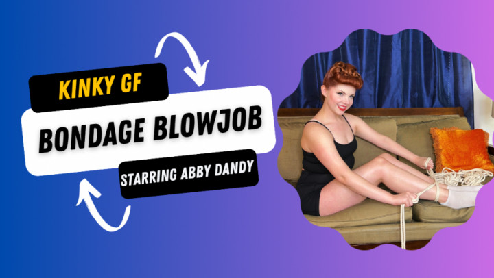 Poster for Manyvids Girl - Dandyindistress - Kinky Gf Bondage Blowjob - Vibrator, Bondageblowjobs (Вибратор)