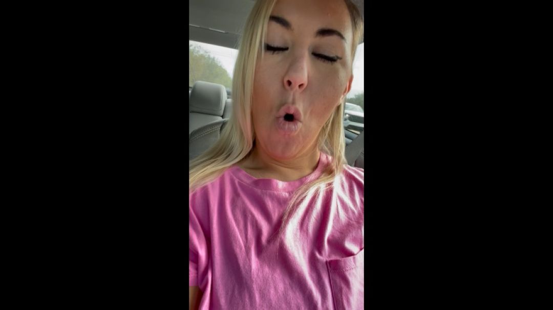 Poster for Manyvids Star - Tabootha_Queenx - Burping In Your Face While Driving - Cumshots, Pov