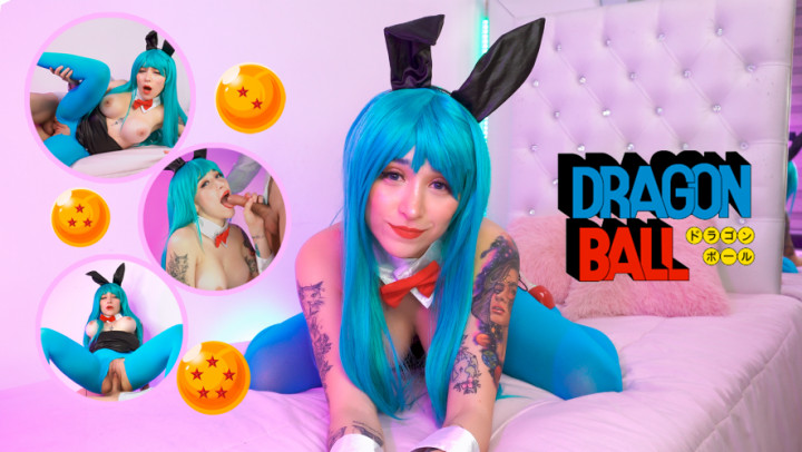 Poster for Bulma'S Wet Dreams - 4K - Manyvids Model - Leelamoon - Cum In Mouth, Anime (Лиламун Аниме)