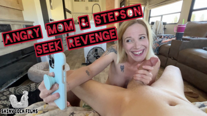 Poster for Manyvids Model - Angry Mom & Stepson Seek Revenge - June 10, 2022 - Jane Cane - Mature, Blowjob (Джейн Кейн Зрелые)