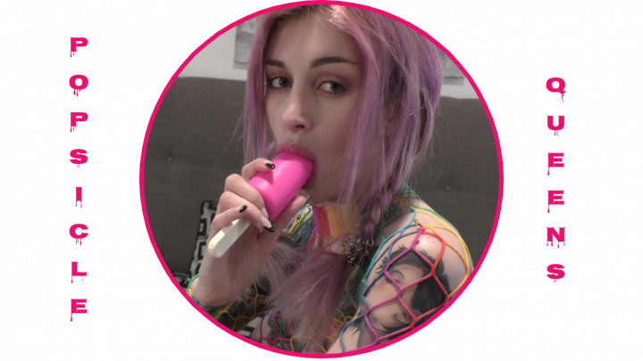 Poster for Flame Jade Rainbow Fishnet Dildo Fuck - November 04, 2019 - Popsicle Queens - Manyvids Girl - Tattoos, Dildo Fucking (Королевы Мороженого Трах С Фаллоимитатором)