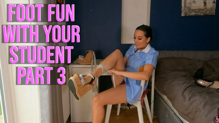 Poster for Foot Fun With Your Student Part 3 - Manyvids Girl - Summer Fox - Solo Female, Missionary (Летняя Лиса Только Женщины)