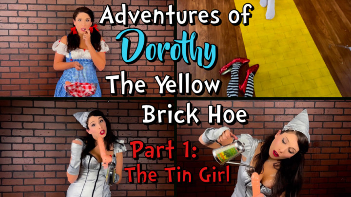 Poster for Lauraking - Manyvids Model - Dorothy The Yellow Brick Hoe Saga Part 1 - October 20, 2022 - Cosplay, Handjobs (Косплей)