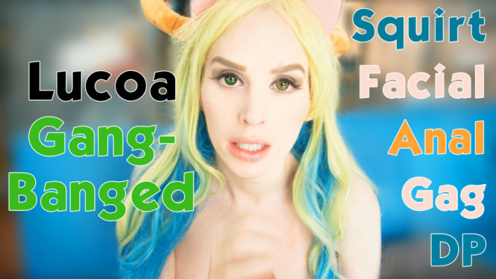 Poster for Lucoa In Dp Gangbang Cosplay - July 18, 2018 - Roxy Cox - Manyvids Model - Impregnation Fantasy, Anal, Cosplay (Рокси Кокс Косплей)