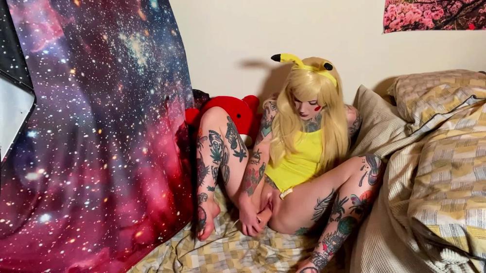 Poster for Infinity0Whore - Manyvids Model - Your Pikachu Begs You To Breed It - Impregnation Fantasy, Pokemon, Creampie