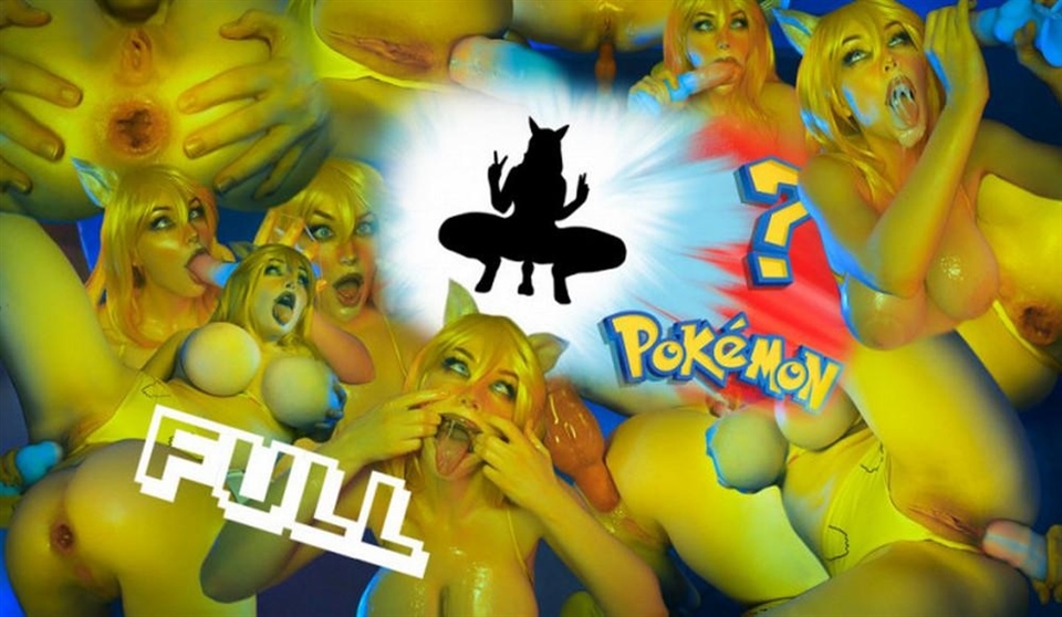 Poster for Amber Hallibell Who S That Pokemon It S Pikachu - Amber_Hallibell - Manyvids Model - Costumes, Anal Masturbation (Анальная Мастурбация)