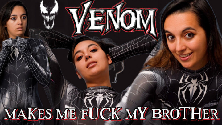 Poster for Venom Makes Me Fuck My Brother - Manyvids Model - Summer Fox - Transformation Fantasies, Pov Sex (Летняя Лиса Трансформационные Фантазии)