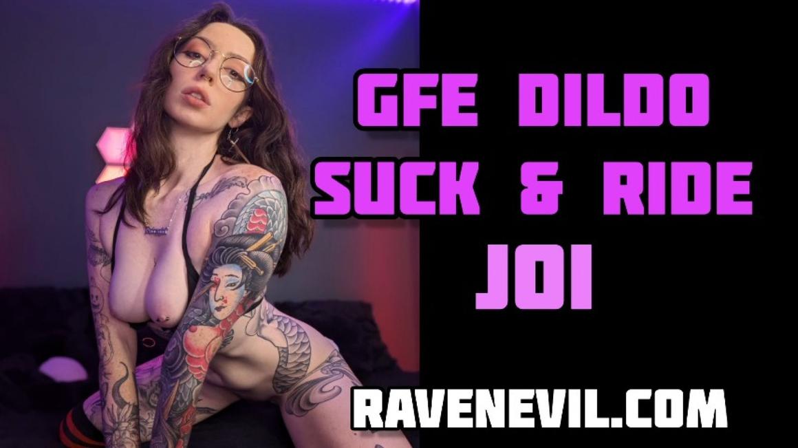 Poster for Ravenndick - Manyvids Star - Gfe Dildo Suck N Ride Joi Custom - Joi, Femdom, Sensual Domination (Джой)