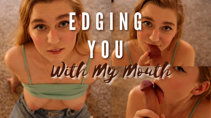 Poster for Jaybbgirl - Manyvids Girl - Edging You With My Mouth - Teaseanddenial, Kink (Дразнить И Денить)