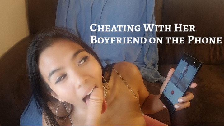 Poster for Cheating W/ Her Boyfriend On The Phone - March 20, 2018 - Jada Kai - Manyvids Model - Cum Swallowers, Gagging (Джада Кай Глотатели Спермы)