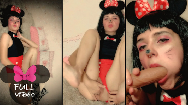 Poster for Lil Cosplay Slut - Manyvids Model - Minniemouse Cosplay Fingering Fisting Dp - Nov 19, 2019 - Fingering, Double Penetration, Cosplay (Лил Косплей Шлюха Подделка)