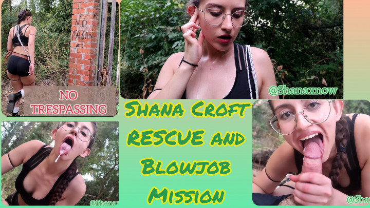 Poster for Rescue & Blowjob Mission Shana Croft - Shanaxnow - Manyvids Star - Outdoorpublicblowjobs, Anime (Шанакснов Открытые Работы)