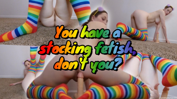 Poster for You Have A Stocking Fetish, Don'T You - Manyvids Star - Lizzymaestro - Pussyplay, Socks, Fetish (Фетиш)