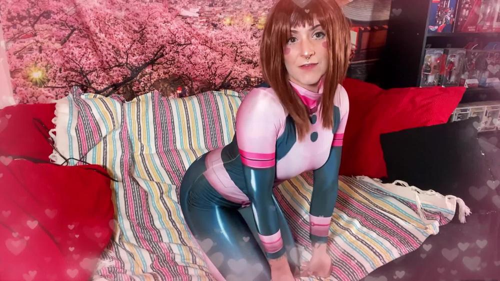 Poster for Infinity0Whore - My Hero Academia Compilation - Manyvids Model - Hitachi, Cosplay (Косплей)