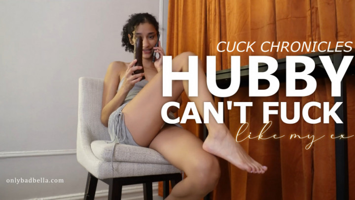 Poster for Manyvids Model - Bad Bella - Hubby Can'T Fuck Like My Ex: Cuck Chronicles - Jul 17, 2023 - Sph, Crossed Legs Fetish (Плохая Белла Фетиш Со Скрещенными Ногами)