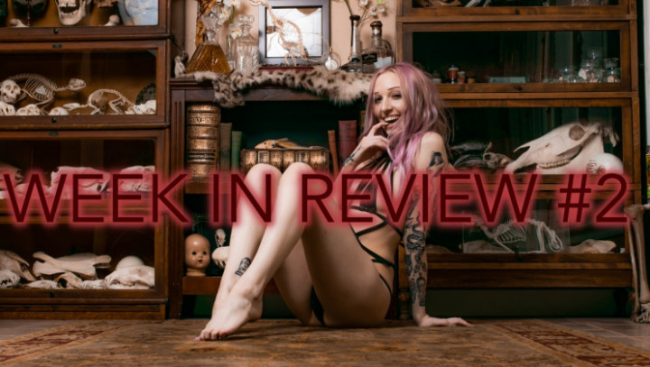 Poster for Manyvids Girl - Harpermadi - Week In Review #2 | Harpermadi - Sfw, Hair Color (Харпермади Цвет Волос)