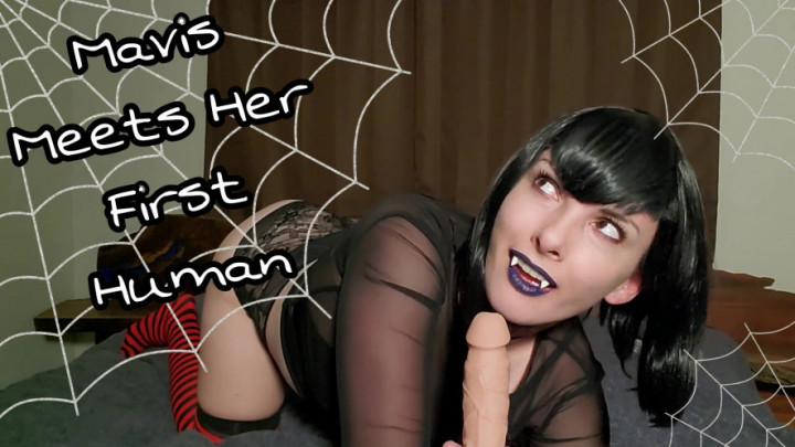 Poster for Mavis Meets Her First Human - Miss Malorie Switch - Manyvids Girl - Halloween, Vampire (Мисс Мэлори Свитч Вампир)