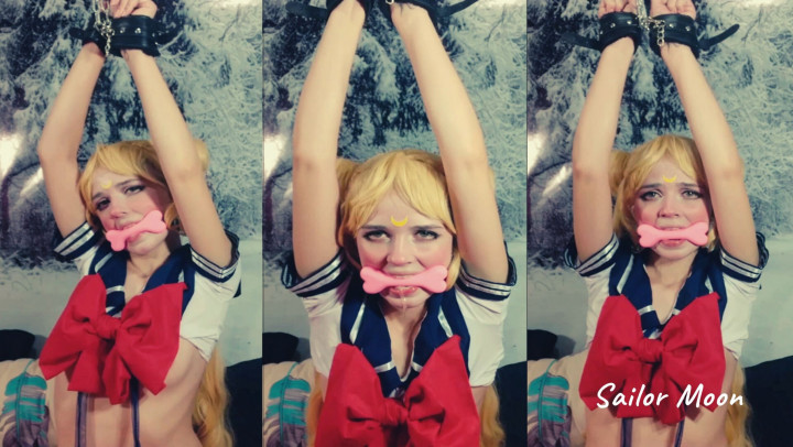 Poster for Manyvids Star - Lil Cosplay Slut - Sailor Moon Cosplay - The Test Of Orgasm - May 31, 2020 - Ballgagged, Hitachi, Orgasm Control (Лил Косплей Шлюха)