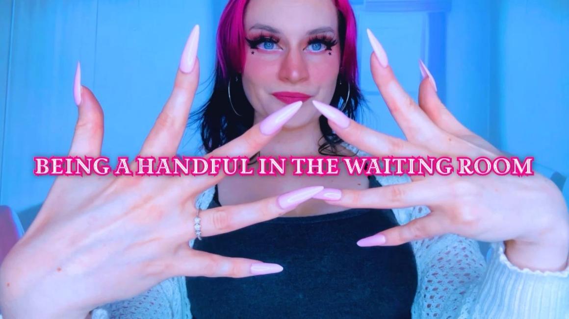 Poster for Manyvids Girl - Starry Yume - Being A Handful In The Waiting Room - Sfw, Finger Fetish (Звездная Юмэ)