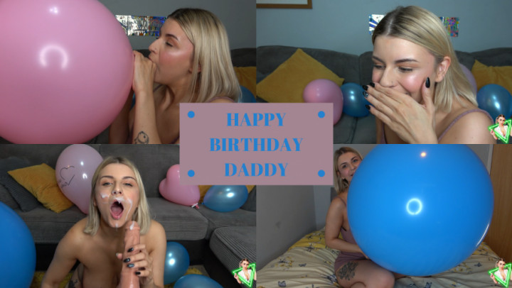 Poster for Happy Birthday Daddy - Isla White - Manyvids Girl - Kink, Blow Jobs, Daddy Roleplay (Исла Уайт Ролевая Игра С Отцом)