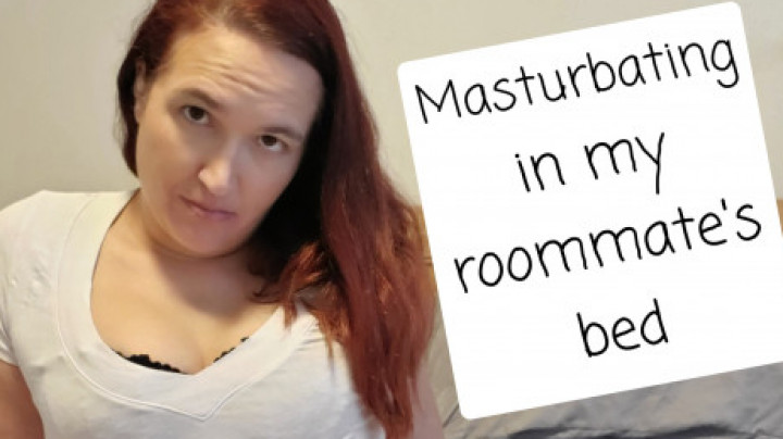 Poster for Cumming In My Roommate'S Bed - September 24, 2020 - Manyvids Star - Alleriamystic - Solo Female, Squirting, Solo Masturbation (Только Женщины)