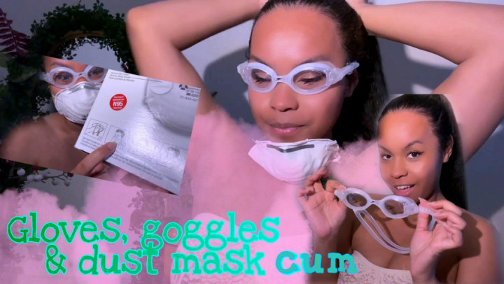 Poster for Manyvids Star - Latex Gloves, Swim Goggles And Dust Mask Cum - Sweetbabyvixxi - Orgasms, Glove Fetish (Оргазмы)