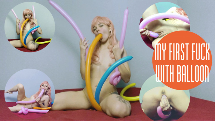 Poster for Manyvids Girl - Lil Cosplay Slut - My First Fuck With Balloon - Feb 23, 2022 - Fucking, Balloons, Tattoos (Лил Косплей Шлюха Блядь,)