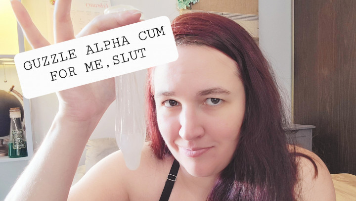 Poster for Alleriamystic - Manyvids Star - Eat Alpha Cum For Me, Cucky - Cei - February 08, 2022 - Cei, Femdom, Cum Swallowers