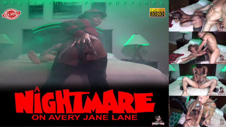 Poster for A Nightmare On Avery Jane Lane - September 27, 2021 - Mysterious Prod - Manyvids Model - Anal, Milf, Bbc