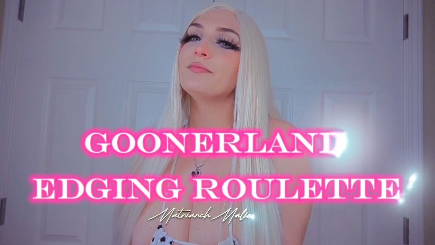 Poster for Missxxcharlotte - Goonerland: Edging Roulette 2 - June 12, 2023 - Manyvids Model - Home Wrecker, Edging (Кромка)