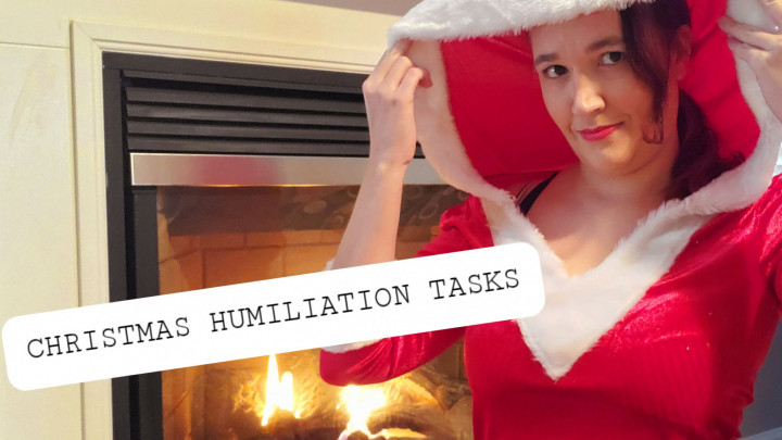 Poster for Manyvids Girl - Alleriamystic - Christmas Humiliation Tasks - December 03, 2020 - Humiliation Task, Sfw (Задание На Унижение)