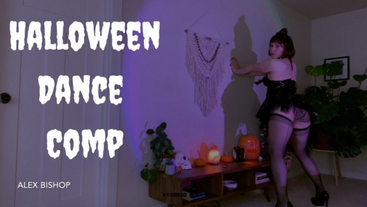 Poster for Halloween Dance Compilation - October 29, 2023 - Manyvids Girl - Alex Bishop - Cosplay, Twerk (Алекс Бишоп Косплей)