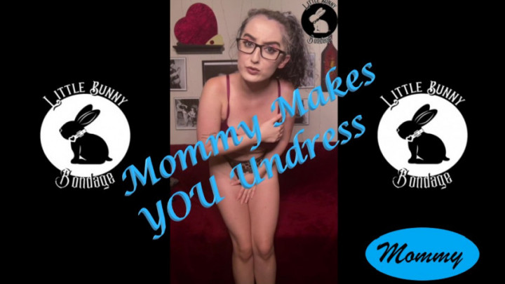 Poster for Manyvids Model - Littlebunnyb - Mommy Makes You Undress Joi - Sep 4, 2021 - Mommy Roleplay, Joi, Voyeur (Ролевая Игра С Мамой)