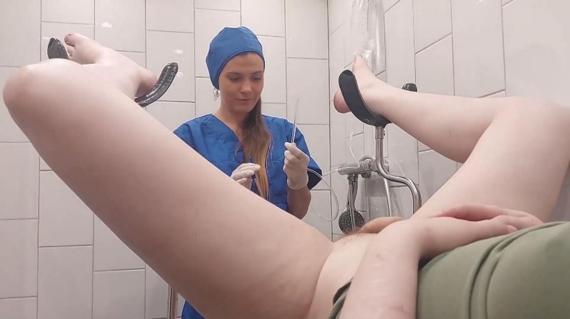 Poster for Enema For A Trans Patient - Manyvids Girl - Mistresspriest - Gloves, Enema, Toilet Fetish (Госпожа Священник Туалетный Фетиш)