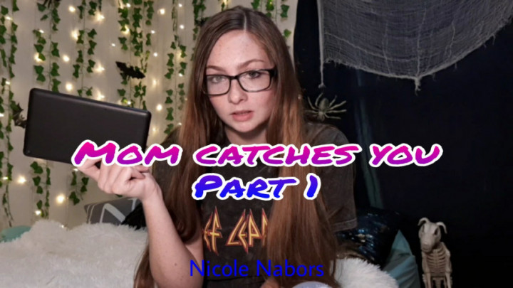 Poster for Manyvids Model - Nicole Nabors - Mom Catches You Part 1 - Sex Ed, Mommy Roleplay (Николь Нейборс Ролевая Игра С Мамой)