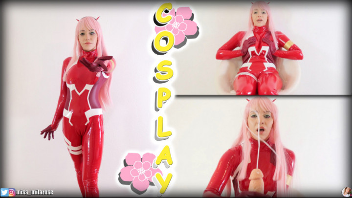 Poster for Missmilarose - Manyvids Model - Zero Two: Femdom Joi & Handjob - Femdom Pov, Cosplay (Фемдом Pov)