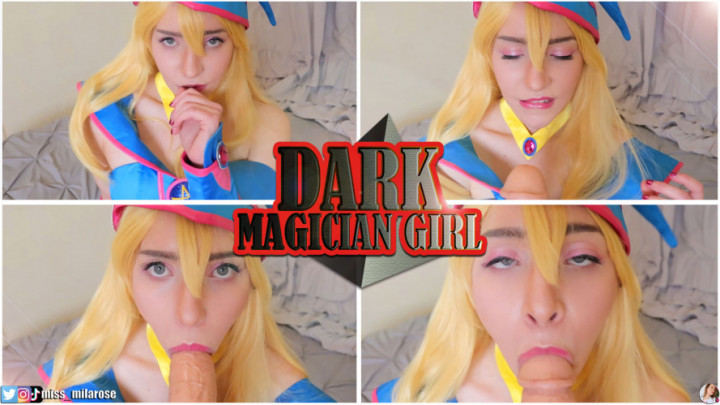 Poster for Manyvids Model - Missmilarose - Dark Magician Girl'S Ahegao Blowjob - Dildo Sucking, Solo Female (Только Женщины)