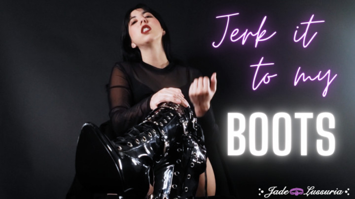 Poster for Jadelussuria - Jerk It To My High Heel Boots - Manyvids Star - Boots, Joi (Джой)