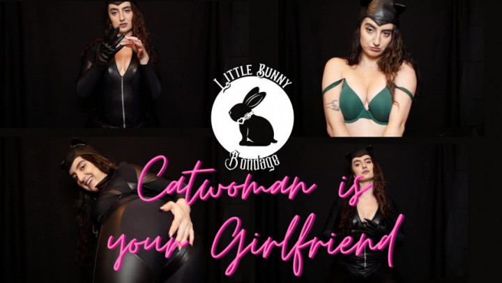 Poster for Littlebunnyb - Manyvids Star - Your Girlfriend Roleplays Catwoman - Nov 23, 2022 - Strip Tease, Superheroines, Cosplay (Стрип-Дразнилка)