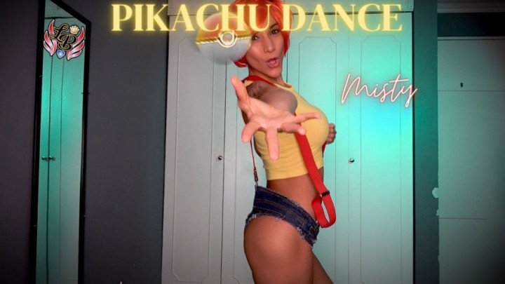 Poster for Mistys Pikachu Dance - Lissie Belle - Manyvids Girl - Dancing, Twerk (Лисси Белль Танцы)